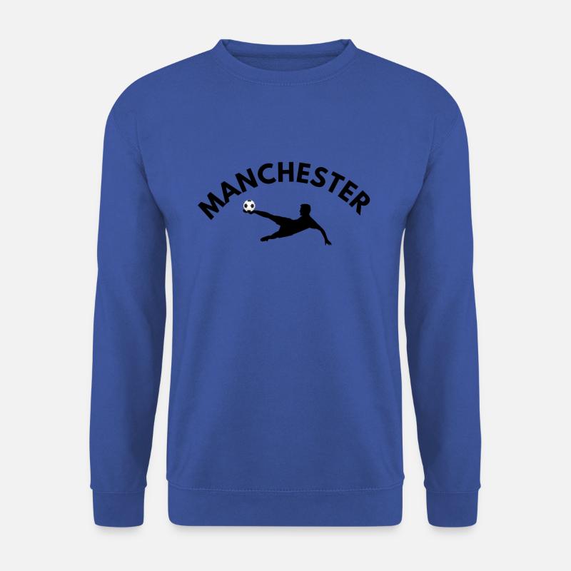 Manchester - Unisex Pullover - Royalblau