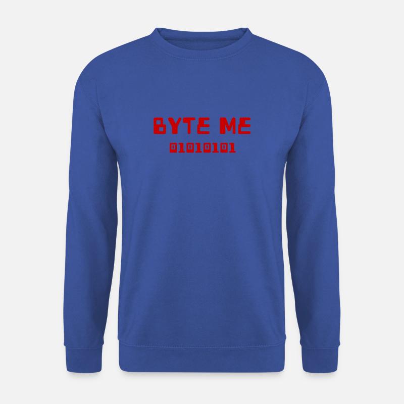 BYTE me - Unisex Pullover - Royalblau