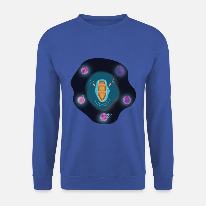 Diving in the universe - Unisex Pullover - Royalblau