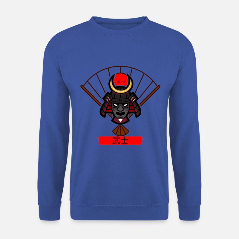 武士 "samurai" - Unisex Pullover - Royalblau