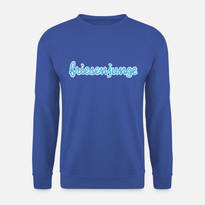 Friesenjunge -Ostfriesland - Unisex Pullover - Royalblau