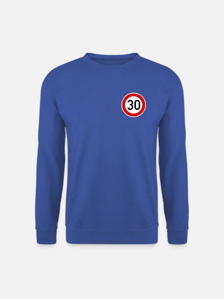 Tempo 30 - Unisex Pullover - Royalblau