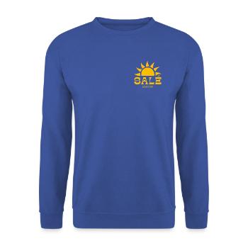 Salé Morocco Sun - Unisex Pullover - Royalblau - Vorne - Alina (178cm) & Michal (187cm)