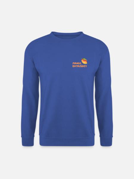 Mango Enthusiast Graphic - Unisex Pullover - Royalblau