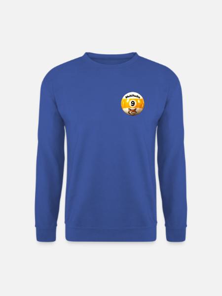 Mehlfuchs 9 Ball – Fox Vintage Druck - Unisex Pullover - Royalblau