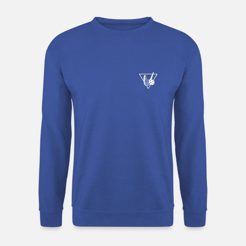 Floorball dans un triangle - Sweat-shirt Unisexe - bleu royal