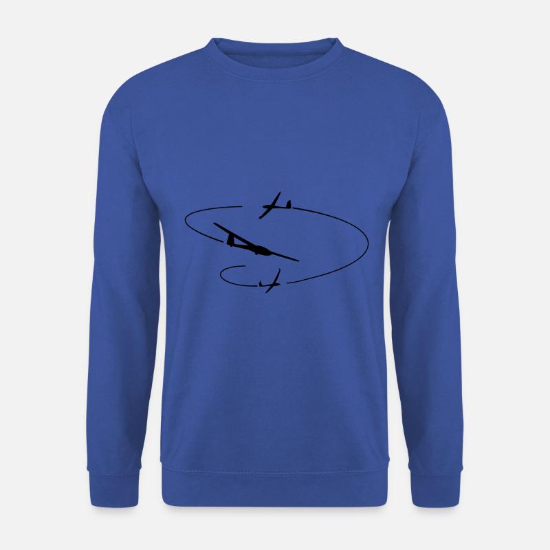 Svævefly svævefly - Unisex sweater - kongeblå