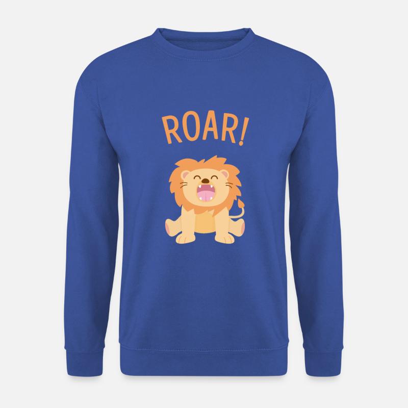 Brüllen! Löwe - Unisex Pullover - Royalblau