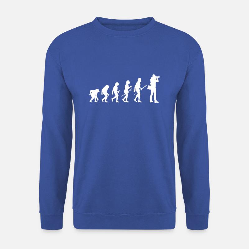evolution photographe - Sweat-shirt Unisexe - bleu royal