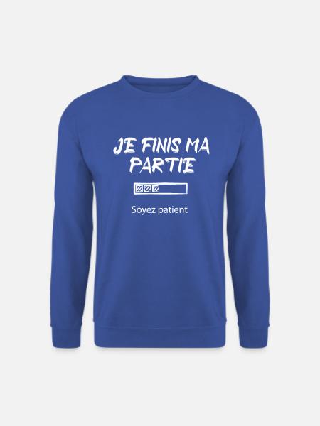 cadeau geek ado - Sweat-shirt Unisexe - bleu royal
