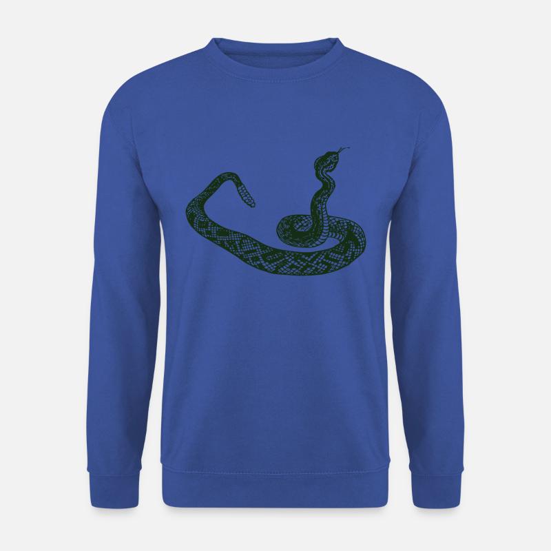 Klapperschlange - Unisex Pullover - Royalblau