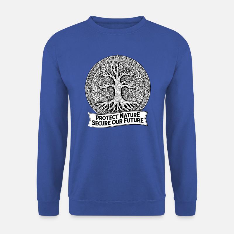 Natur - Unisex Pullover - Royalblau