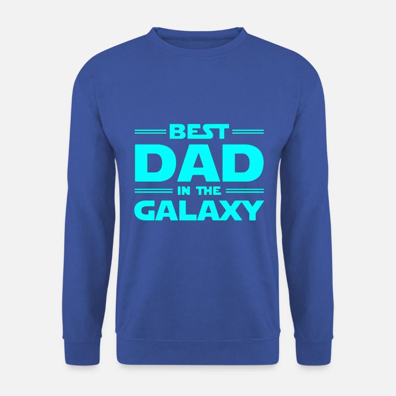 best dad in the galaxy - Unisex Sweatshirt - royal blue
