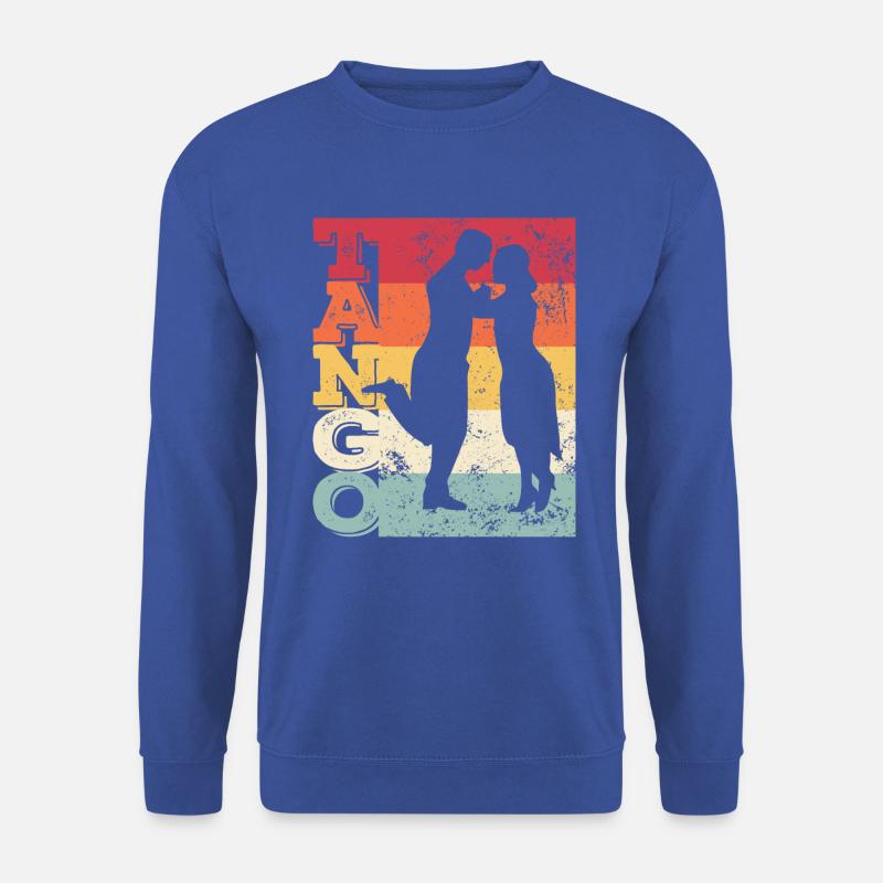 Tango argentin Danse Milonga Vals - Sweat-shirt Unisexe - bleu royal