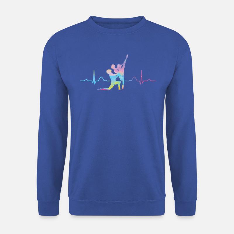 Ballett Tänzer Herzschlag Ekg Ballerina - Unisex Pullover - Royalblau