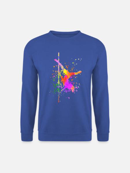 Poledance Bar Fitness Frauen Pole Dance - Unisex Pullover - Royalblau