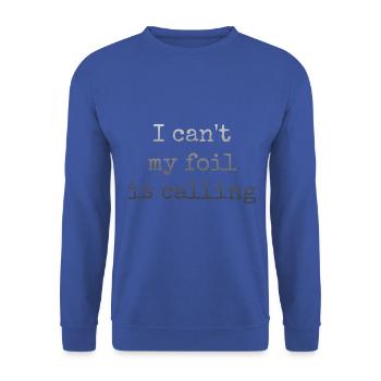 Wing Foil Wingsurfing Foil Wing - Unisex Sweatshirt - royal blue - Front - Alina (178cm) & Michal (187cm)