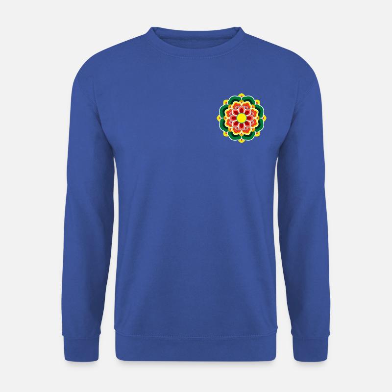 Dancheong 단청 - single (Ver.5) - Unisex Pullover - Royalblau