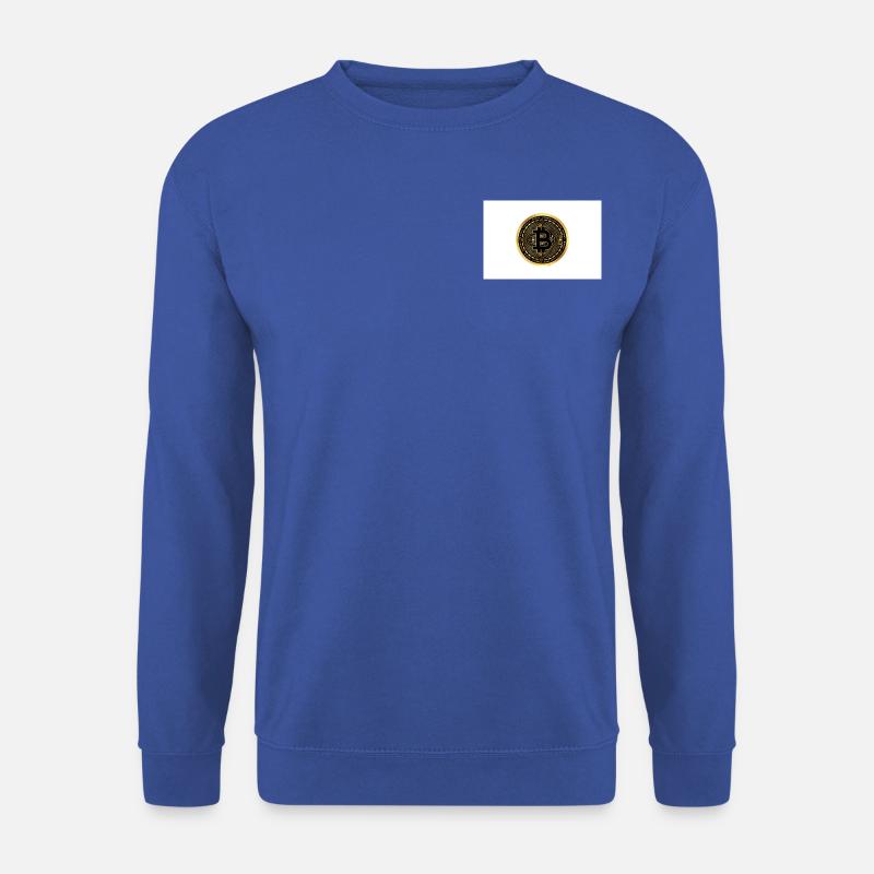 BitCoin Emblem - Unisex Pullover - Royalblau