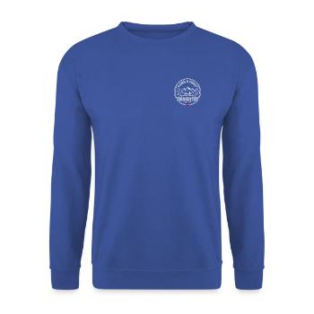 Fjord & Coast Endurance Club - Unisex Sweatshirt - royal blue - Front - Alina (178cm) & Michal (187cm)