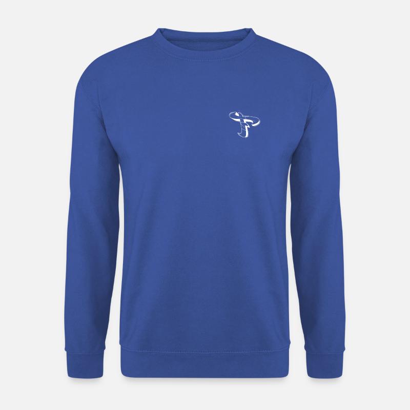 F - Unisex Sweatshirt - royal blue