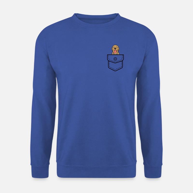 Tasche Dog - Unisex Pullover - Royalblau