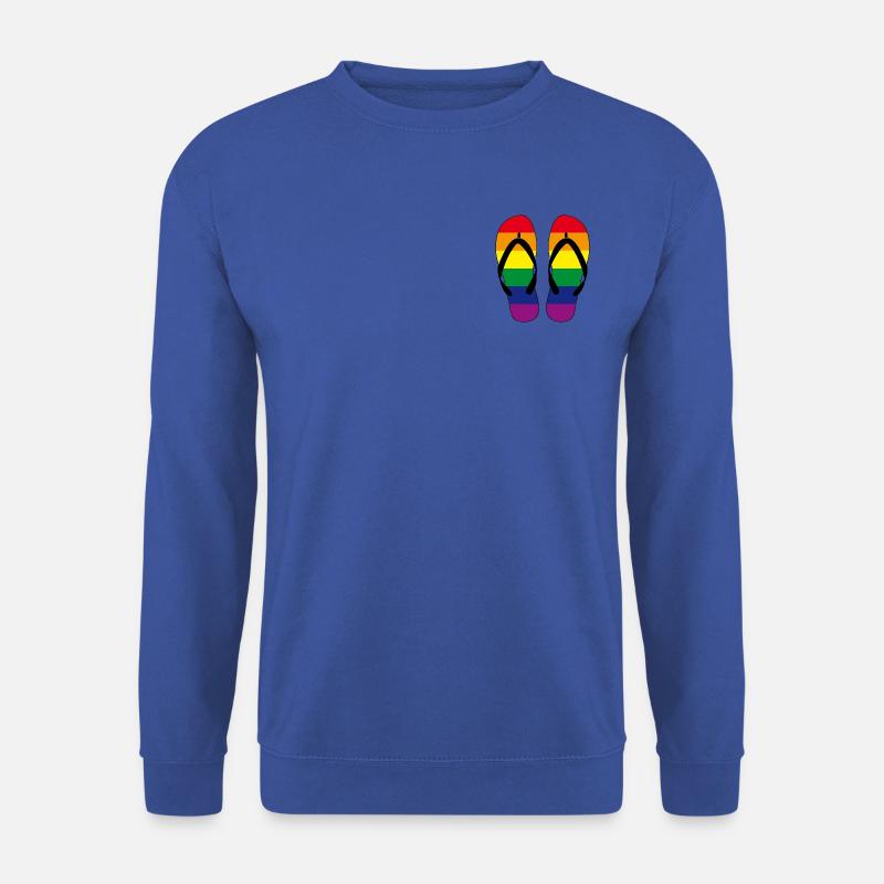Flip Flops LGBT - Unisex Pullover - Royalblau