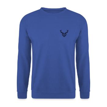 Ronalp - Sweat-shirt Unisexe - bleu royal - Devant - Alina (178cm) & Michal (187cm)