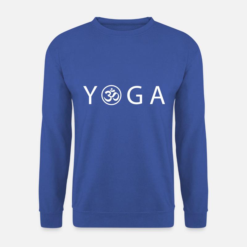 YOGA OM - Unisex Pullover - Royalblau