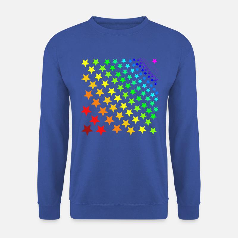 Sterne Regenbogen Geschenkidee - Unisex Pullover - Royalblau