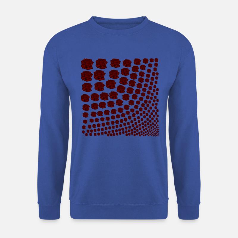 Rosen rot Geschenkidee - Unisex Pullover - Royalblau