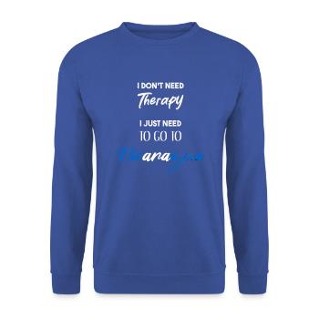 Nicaragua Geschenkidee lustig witziger Spruch - Unisex Pullover - Royalblau - Vorne - Alina (178cm) & Michal (187cm)