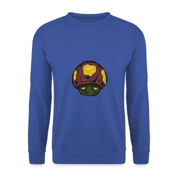 Pilz - Unisex Pullover - Royalblau - Vorne - Alina (178cm) & Michal (187cm)