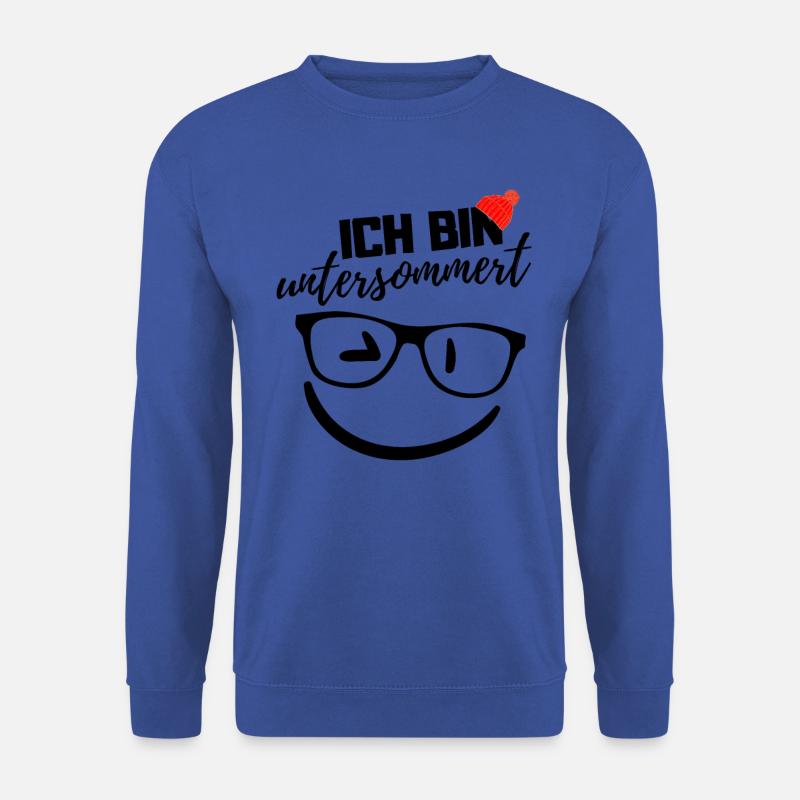 Ich bin UNTERSOMMERT - Unisex Pullover - Royalblau