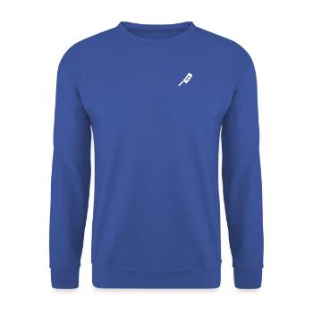 Fu*k hors de toute la merde - Sweat-shirt Unisexe - bleu royal - Devant - Alina (178cm) & Michal (187cm)