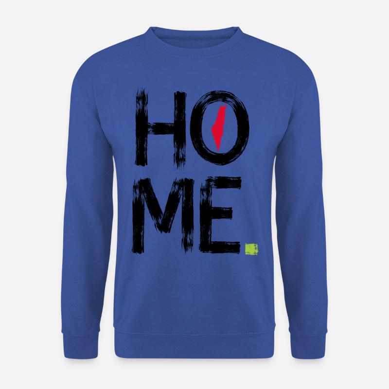Home Heimat Palestine Palästina - Unisex Pullover - Royalblau