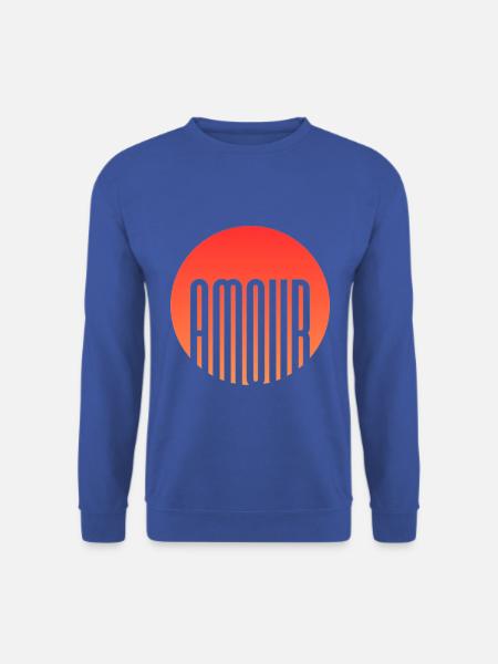Liebe - Unisex Pullover - Royalblau