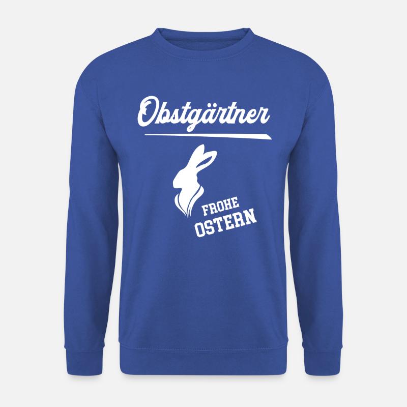 Obstgärtner Frohe Ostern Ostergeschenk Gärtner - Unisex Pullover - Royalblau