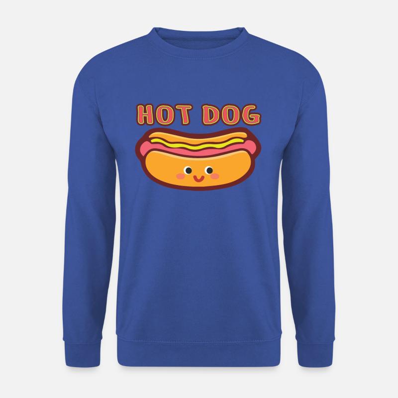 HOT DOG - Unisex Pullover - Royalblau