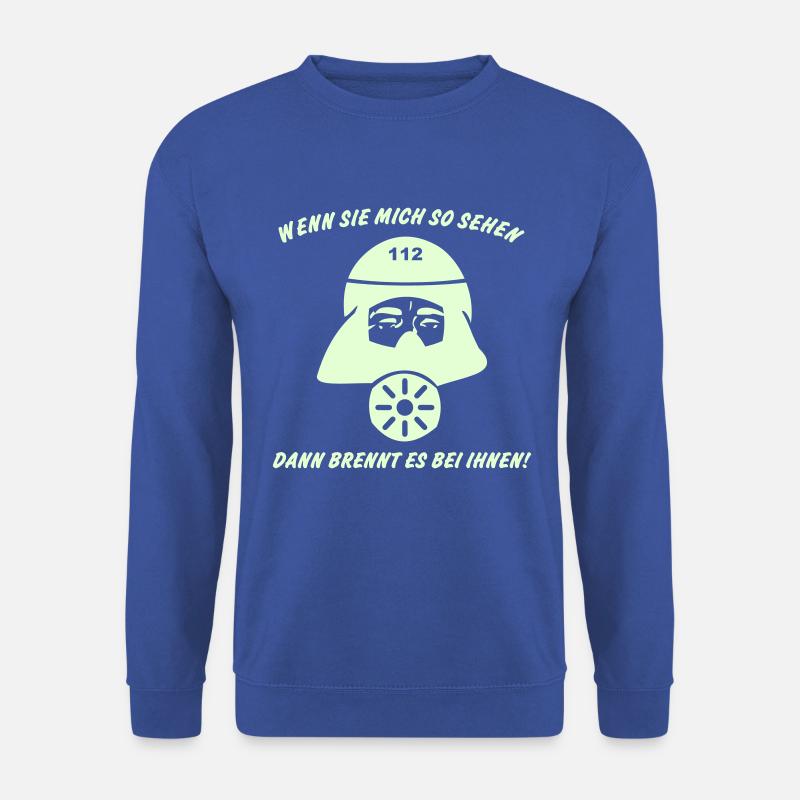 Es brennt bei ihnen! - Unisex Pullover - Royalblau