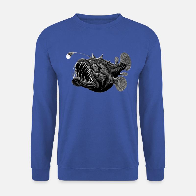 Tiefseefisch - Unisex Pullover - Royalblau