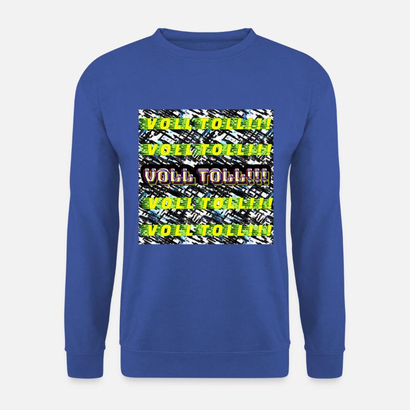 VOLL TOLL - Unisex Pullover - Royalblau