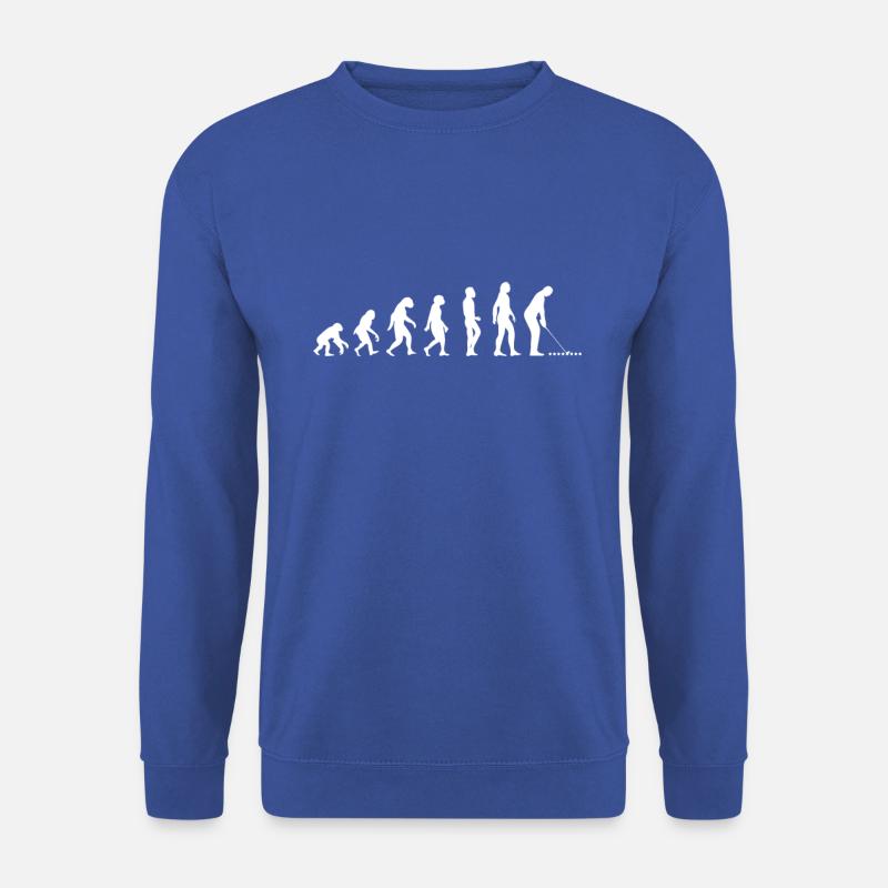 evolution golf - Sweat-shirt Unisexe - bleu royal