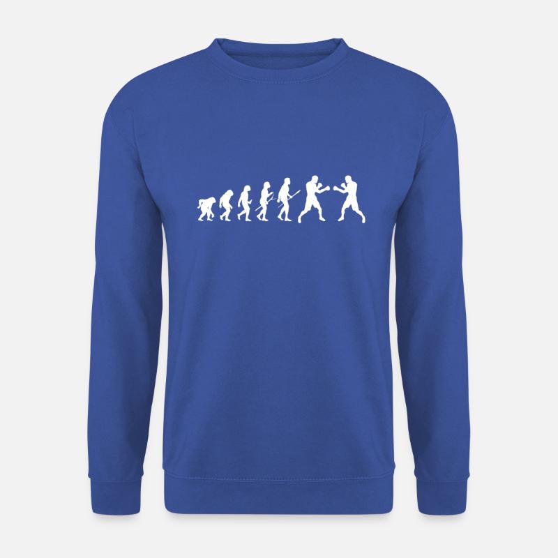 evolution boxing boxers - Unisex Sweatshirt - royal blue