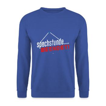 COOLES BESTE ARZTHELFERIN MFA PFLEGERIN GESCHENK - Unisex Pullover - Royalblau - Vorne - Alina (178cm) & Michal (187cm)