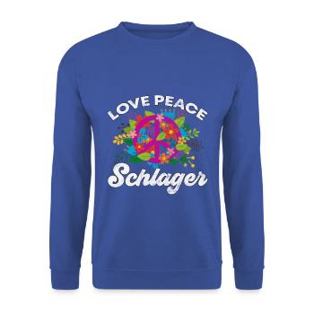 HITCH PARTY HITS 2019 TENUE DE TENUE DE COSTUME - Sweat-shirt Unisexe - bleu royal - Devant - Alina (178cm) & Michal (187cm)