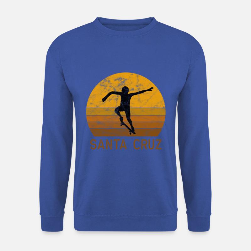 SANTA CRUZ SKATEBOARD GESCHENKE WEIHNACHTEN - Unisex Pullover - Royalblau