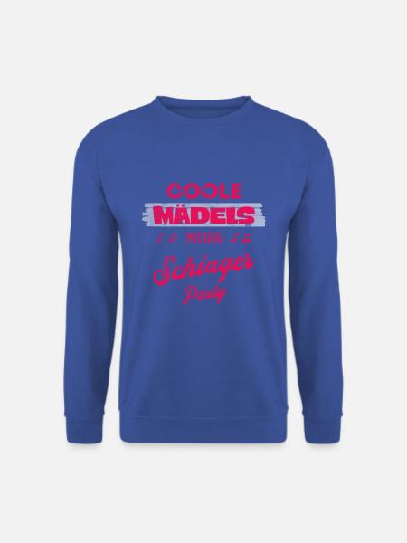 SCHLAGER PARTY OUTFIT KOSTÜME & GESCHENKE - Unisex Pullover - Royalblau