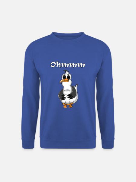 YOGA MEDITATION OHMMM SEAGULL GIFTS - Unisex Sweatshirt - royal blue