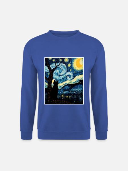 KATZEN PORTRAI - Unisex Pullover - Royalblau
